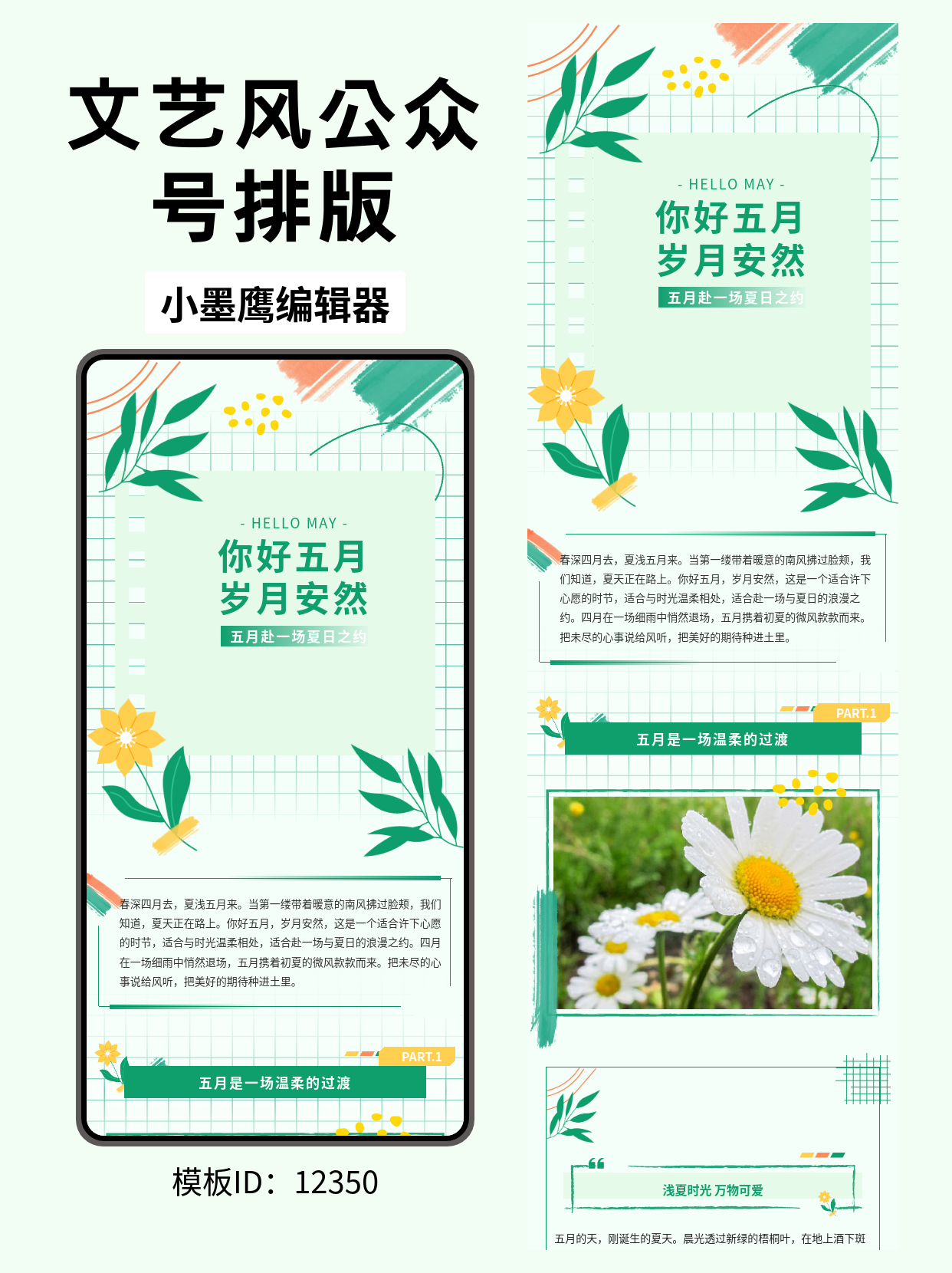 公众号模板网站推荐